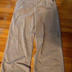 American Eagle Outfitters Wide Leg Pants - Light Brown